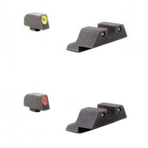 Trijicon Heavy Duty Night Sight Set - Orange Front & Rear Outline, For Glock Models 20, 21, 29, 30, 36, 40, and 41, GL104O