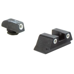 Trijicon Bright & Tough 3-Dot Green Front/Yellow Rear Night Sight Set for Small Frame Glock Models 600778