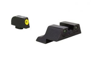 Trijicon HD XR Night Sight Set, Yellow Front Outline for Glock Models 20, 21, 29, 30, and 41 including S and SF variants, Black, 600840