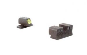 Trijicon HD XR Night Sight Set, Yellow Front Outline for Sig Sauer 9mm, .357SIG, Black, 600865