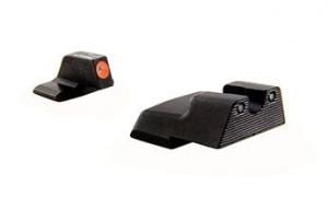 Trijicon HD XR Night Sight Set, Orange Front Outline for HandK 45C/P30/VP9, Black, 600896