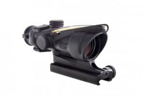 Trijicon ACOG 4x32 Illuminated Riflescope, Amber Chevron BAC Reticle, Flattop TA51 Mount