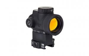 Trijicon 2.0 MOA Adjustable Green Dot Sight w/Lower 1/3 Co-Witness Levered Quick Release Mount, Black, MRO-C-2200034