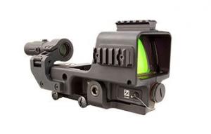Trijicon MGRS and MAG Red 35 MOA Segmented Circle Riflescope 3.0 MOA Dot M2/M240, Black, 2300005