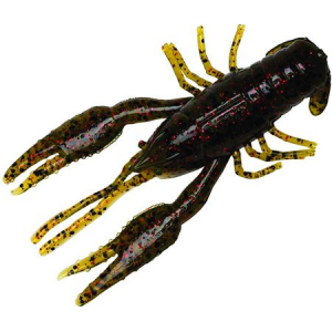YUM CrawBug - 3-1/4'' - Watermelon/Red Flake