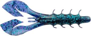 Yum Butter Yum Spine Craw Bait, 3.75in, Junebug, YSCR304