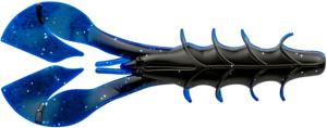 Yum Spine Craw Bait, 3.75in, Black/Blue Shadow, YSCR3143