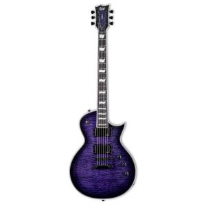 ESP Guitars and Basses ESP LTD EC-1000 6-String Right-Handed Electric Guitar with Mahogany Body (See Thru Purple Sunburst)