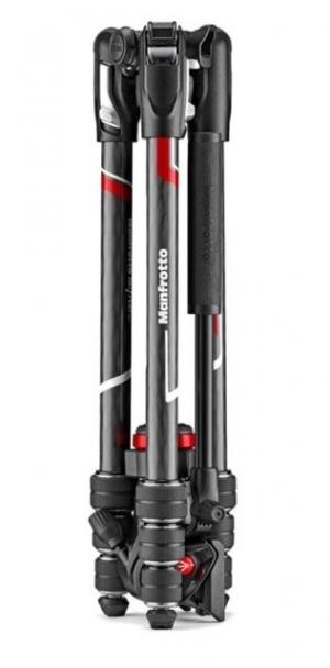 Manfrotto Befree Live Carbon Fibre Tripod Twist, Video Head, MVKBFRTC-LIVEUS