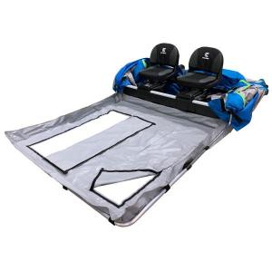 Clam Fish Trap Removable Floors Gray / Blue