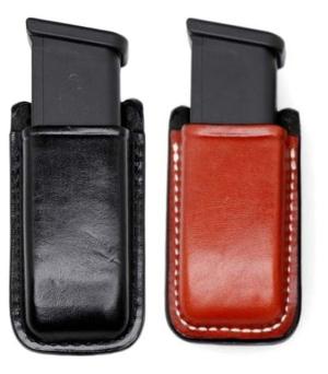 Master's Holsters Single Mag Case, Double Stack 9mm/.40, Black, 1189BLK