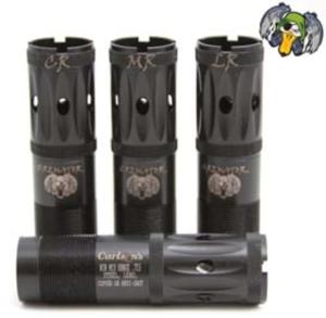 Carlson's Choke Tubes Cremator Ported 12 Gauge Winchester/Browning Invector/Mossberg 500 Waterfowl Choke Tubes - 3 Pack Close Range, Medium Range & Long Range, Black, 11549