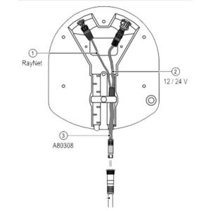 Raymarine Quantum Radar Adapter Cable, New Condition, A80308