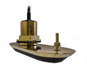 Raymarine Pack of RV-220 RealVision 3D Bronze Through Hull Transducers, Port And Starboard 20Deg, 2x2m, Y-cable and 8m Extension Cable, T70319