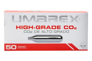 Umarex High Grade .12g CO2 Cylinders 50 Pack