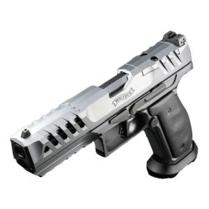 Walther PDP FS Match Cavalier Gray, Limited Edition From The Exclusive Meister Manufaktur Program. Semi-Auto 9mm Striker Fired Pistol with 5" Barrel, Cavalier Gray PVD Finish, Steel Frame with Aluminum Grips, Dynamic Performance Trigger, Three 20rd Mags.