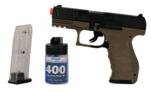 Umarex Walther PPQ SpecOPS Airsoft Pistol,6mm cal,15 Round,Dark Earth Brown 2272542