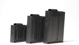 MDT Metal Magazine, Short Action, w/Binder plate, .308, 10-Round, Black, 102013-BLK