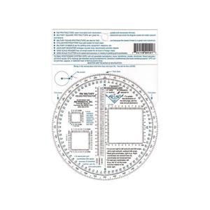 RM Products Military Protractor - Round, 443-061-143