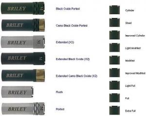 Briley Extended Cylinder Invector Choke Tube For Winchester/Mossberg/Weatherby 12034