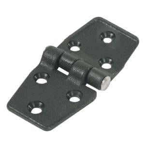 Whitecap Door Hinge - Black Nylon - 1-1/2 x 3, S-3030