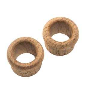 Whitecap Teak Finger Pull - 5/8 Barrel Length - 2 Pack, 60145-A