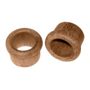 Whitecap Teak Finger Pull - 1 Barrel Length - 2 Pack, 60146-A