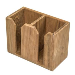 Whitecap Two-Bottle Rack Teak, 62620