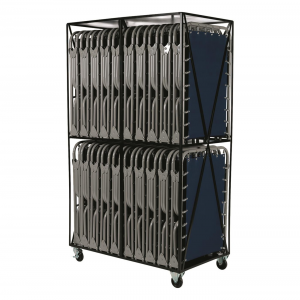 Blantex XB-1 Foldable Economy Steel Cots with Cart 20 Pack
