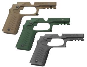 Recover Tactical CC3H 1911 Grip and Rail System, Tan, CC3H-02