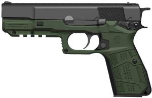 Rec Hpc-02 Grip And Rail System Hi Power Tan