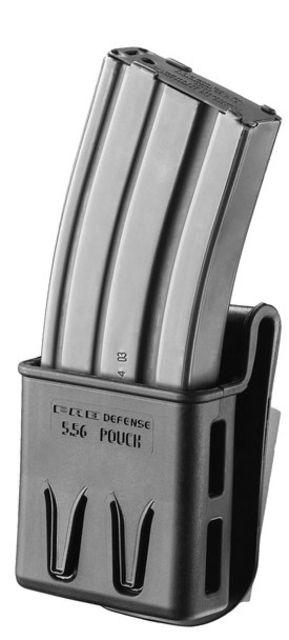 FAB Defense M4 Magazine Pouch w/ Belt Paddle for 5.56 Maganize, Black, 5.56 POUCH