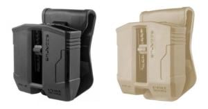FAB Defense Glock 9mm/.40 Swivel Magazine Pouch, Paddle/Belt, Black, Scorpus, PG-9S-Black