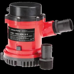 Johnson Pump HD Bilge Pump,1600 GPH, 24V, No Switch, 16084-00