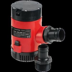 Johnson Pump HD Bilge Pump, 4000GPH, 12V, No Switch, 40004