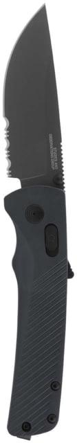 SOG Specialty Knives & Tools Flash At - Urban Grey - Partially Serrated - 11-18-06-41