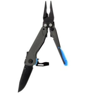 SOG Specialty Knives & Tools Flash Multi-Tools, Urban Gray/Cyan, SOG-29-55-02-41