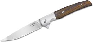 Bear & Son Cutlery 21 Pattern Cocobola Rancher Liner Lock Folding Knife, 3.38in, D2 Steel, Cocobolo Handle, CB21