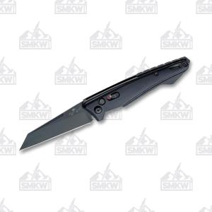 BEAR OPS BOLD ACTION PUSH BTTN AUTO 4.5" SS/BLACK TANTO BLADE