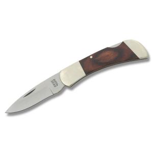 Bear & Son Lockback 3.25"  with Rosewood Handle and High Carbon Stainless Steel Plain Edge Blade Model 261R