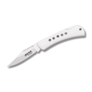 Bear and Sons Bear Edge Gentleman’s Lockback 2.75” with Stainless Steel Cutout Handle and 440 Stainless Steel Clip Point Plain Edge Blades Model 71115