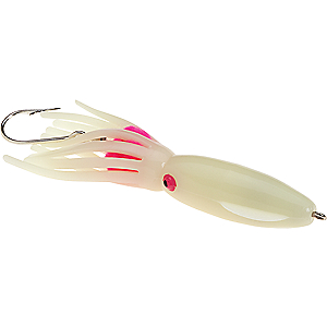 B2 Squid 9'' Rigged Squid - Chartreuse