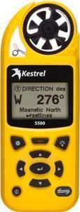 Kestrel 5500 Weather Meter with LiNK + Vane Mount, Yellow, 0855LVYEL