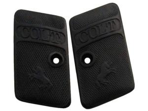 Vintage Gun Grips Colt Vest Pocket Square Top 25 ACP Polymer Black - 778452