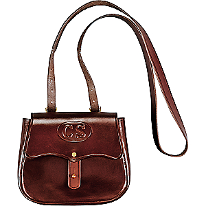 Triple K Leather Possibles Bag - Black