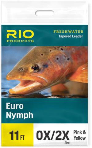 RIO Products Euro Nymph Leader with Tippet Ring, RIO-24038