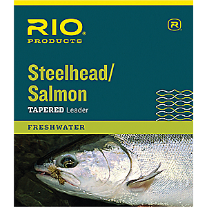 RIO Steelhead/Salmon Tapered Leader - Glacial Green - 8 lb. - 9'