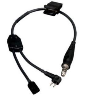 3M PELTOR Left Side Boom Harness, NATO Wiring, FL6AF 1 EA/Case