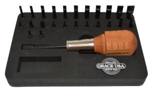 Grace USA Gunsmith 24 Bit Mag Tip Screwdriver Set GRMT24