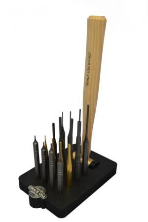 Grace USA 17 Piece AR 15 Punch & Hammer Set, GRAR1517BB
